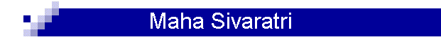 Maha Sivaratri